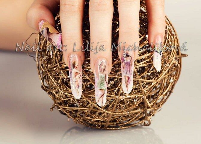 Nehtová modeláž – Model